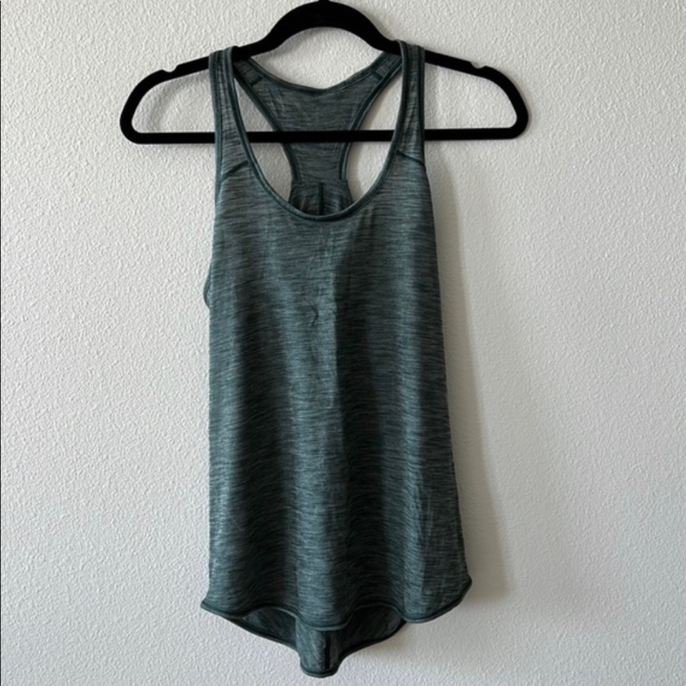 lululemon green yoga tank